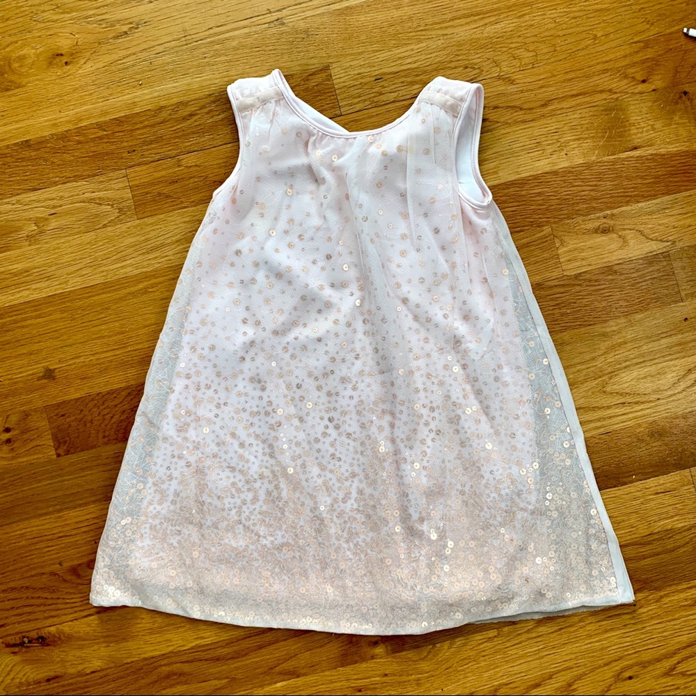 Cat & Jack pale pink sequin dress - 5T
